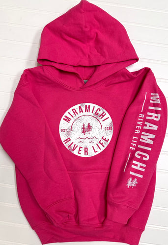 MRL KIDS Unisex Hoodie - DARK PINK