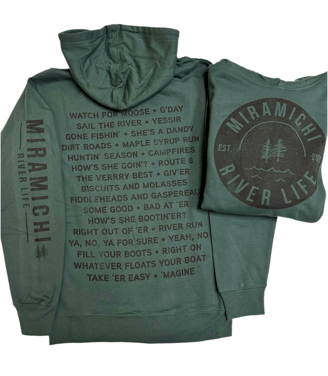 MRL SAYINGS Unisex Hoodie - ALPINE GREEN