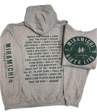 MRL SAYINGS Unisex Hoodie - HEATHER GREY W/ DARK GREEN