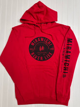 MRL Unisex Hoodie - Vintage Logo RED w/ Black Logo