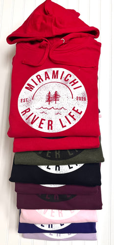 MRL Unisex Hoodie - Vintage Logo RED w/ White Logo