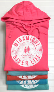 MRL Circle Logo Unisex Hoodie - HOT PINK