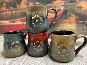 “Miramichi River Life" Extra Large coffee/soup mug