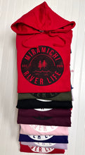 MRL Unisex Hoodie - Vintage Logo RED w/ Black Logo