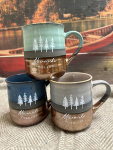 “Miramichi River Life" copper bottom mug