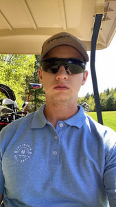 MRL Unisex Golf Shirt - Medium Blue