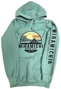 MRL Unisex Hoodie - Canoe Logo SAGE