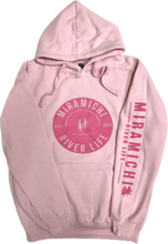 MRL Unisex Hoodie - Circle Logo PINK on Pink