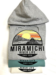 MRL Unisex Hoodie - Canoe Logo GREY