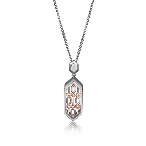 Elle Necklace: Lattice Collection