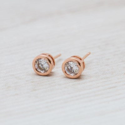 Glee - Radiant Studs, Rose Gold