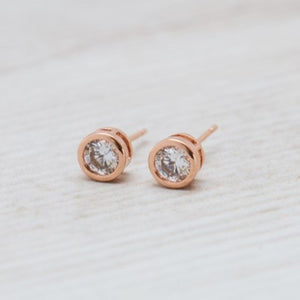 Glee - Radiant Studs, Rose Gold