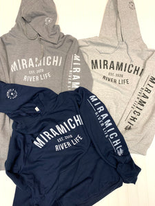 MRL Unisex Hoodie - Simple Grey with Black