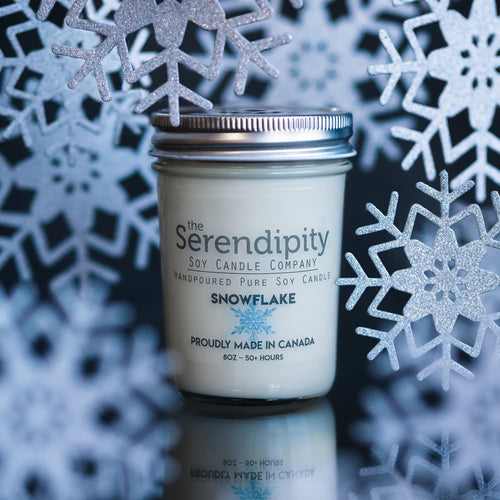 “Snowflake” Candle 8oz