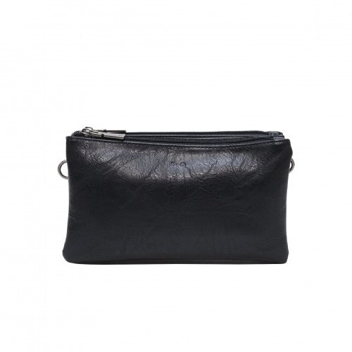 SQ LYLA Crossbody Black Living Out Loud Gifts Miramichi River Life Park Place Gifts
