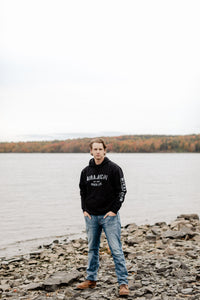 MRL Unisex Hoodie - Simple RED w/ BLACK LETTERING