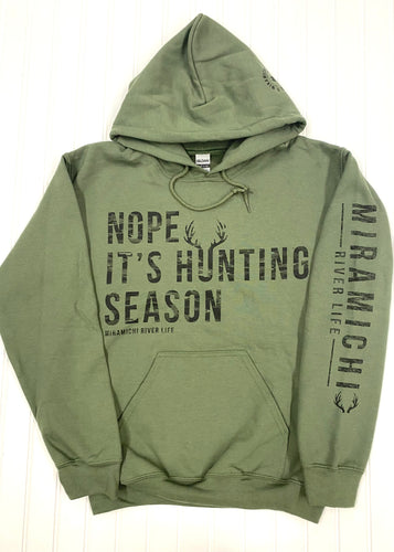 MRL Unisex Hoodie - NOPE IT'S HUNTING SEASON 3 Colors