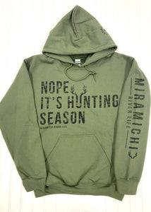 MRL Unisex Hoodie - NOPE IT'S HUNTING SEASON 3 Colors