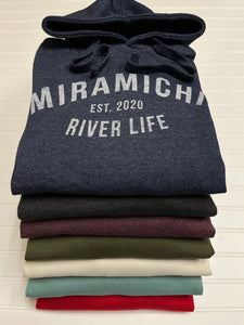 MRL Unisex Hoodie - Simple Logo HEATHERED NAVY