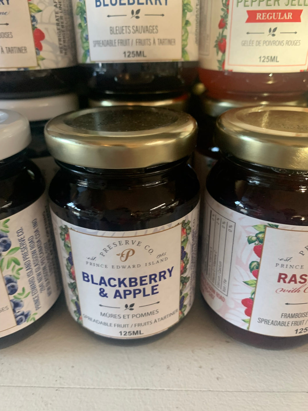 PEI Preserves - Blackberry & Apple 125ml