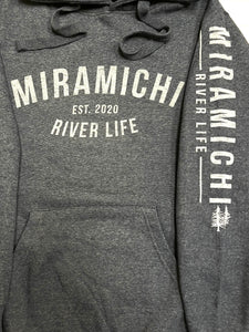 MRL Unisex Hoodie - Simple Logo HEATHERED NAVY