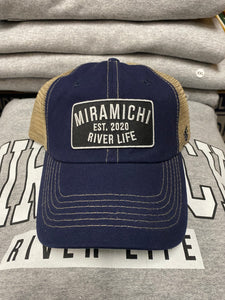 “Miramichi River Life" NAVY Snap Back Hat