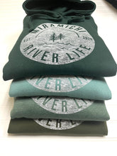 MRL Unisex Hoodie - Circle Logo HEATHERED GREEN