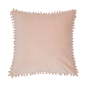 Velvet Soft Pink Cushion 20x20