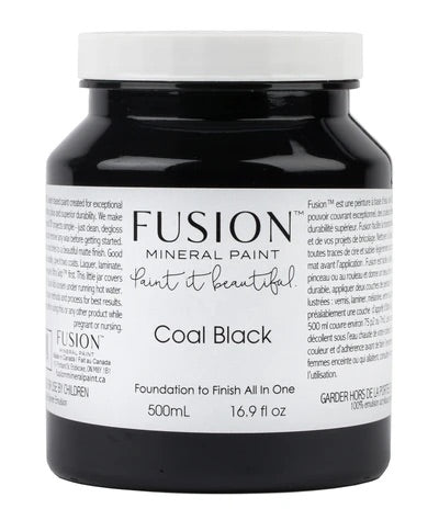Fusion Mineral Paint - Coal Black