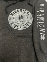 MRL Unisex Hoodie - Circle Logo HEATHERED CHARCOAL