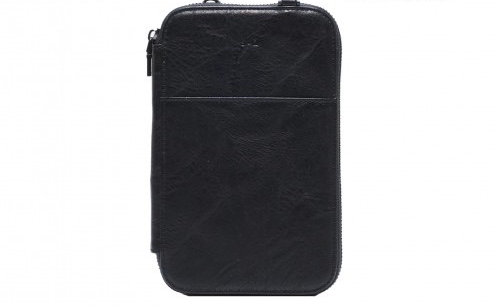 SQ RHONA Passport Pouch Black