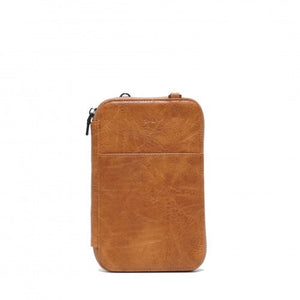 SQ RHONA Passport Pouch Camel