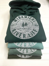 MRL Unisex Hoodie - Circle Logo HEATHERED GREEN