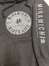 MRL Unisex Hoodie - Circle Logo HEATHERED CHARCOAL