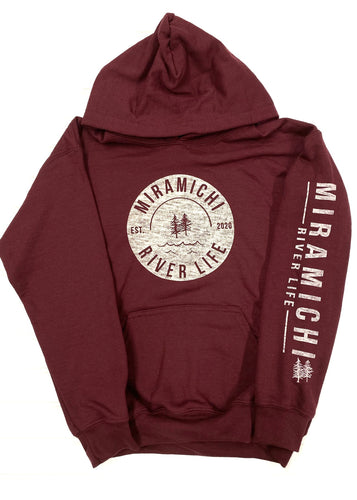 MRL KIDS Unisex Hoodie - BURGUNDY