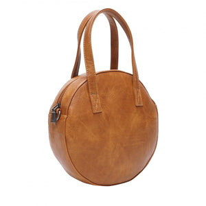 SQ EMMY Round Crossbody Camel