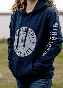 MRL Unisex Hoodie - Vintage Logo NAVY