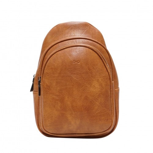 SQ LESLIE Sling Bag Camel