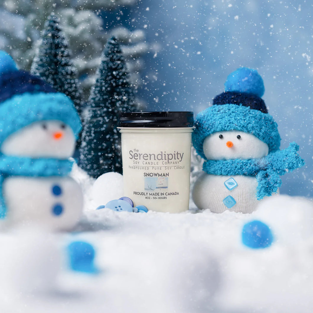 “Snowman” Candle 8oz