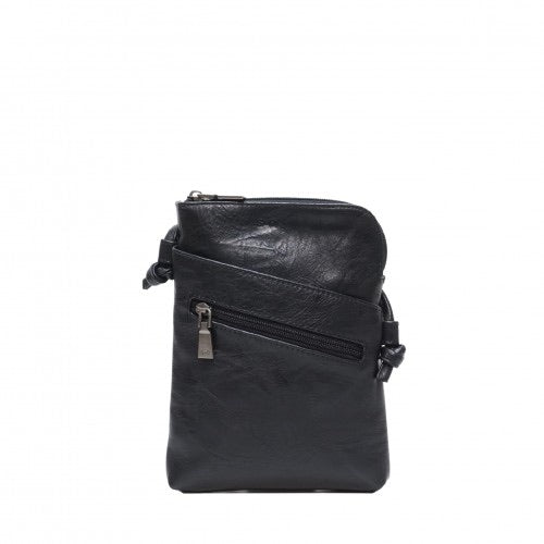SQ HANNAH Black Crossbody