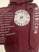 MRL Unisex Hoodie - ‘Over Home’ SAYINGS on back - BURGUNDY