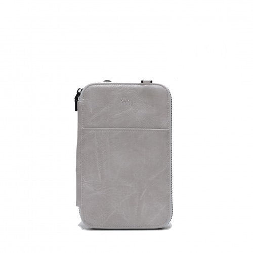 SQ RHONA Passport Pouch Grey