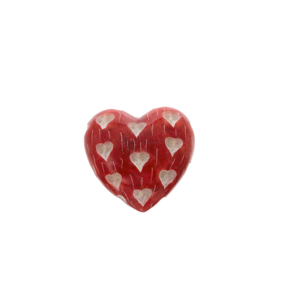 Amore Soapstone Heart