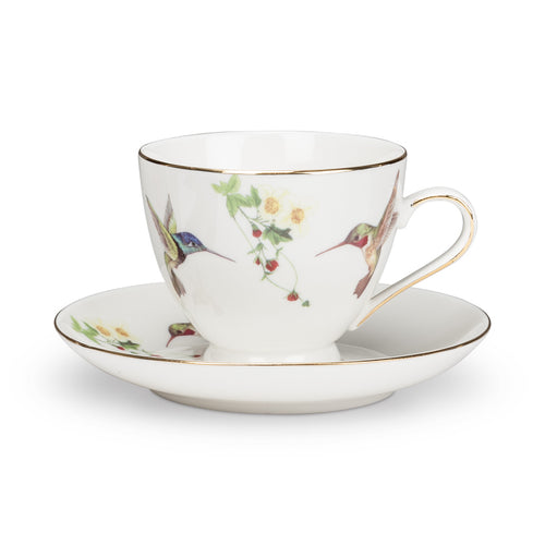 Hummingbird Tea Cup & Saucer