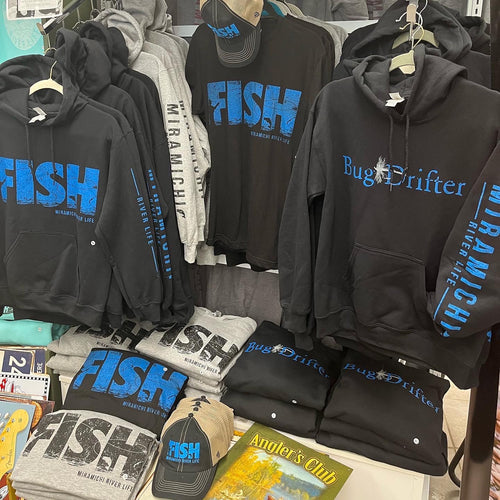 MRL Unisex Hoodie -  FISH Collection Black