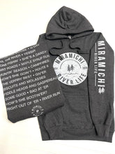 MRL Unisex Hoodie - ‘Over Home’ SAYINGS on back - HEATHERED CHARCOAL
