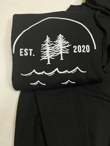 MRL Unisex Hoodie - Tree Logo BLACK