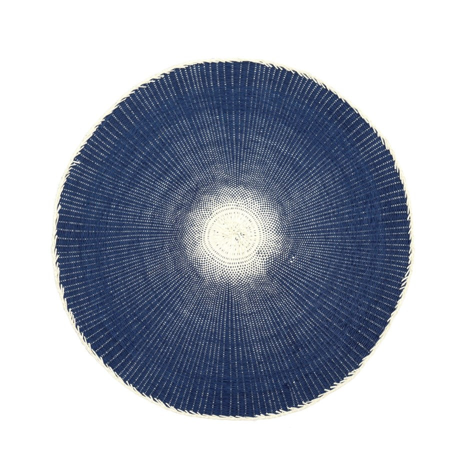 Willa Woven Placemat Navy