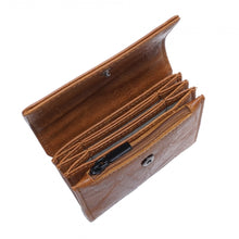 SQ LEONA Card Case Camel
