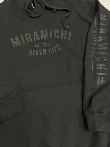 MRL Unisex Hoodie - Simple BLACK on BLACK
